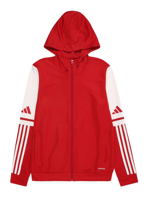 Se ADIDAS PERFORMANCE Sportssweatjakke 'SQ25'  rød / offwhite ved About You