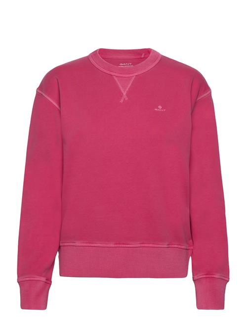 Sunfaded C-Neck Sweat GANT Pink