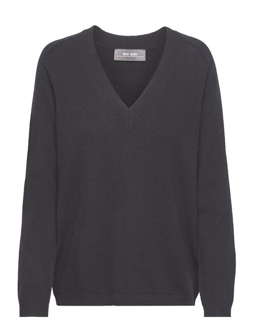 Mmarlie Cashmere V-Neck Knit MOS MOSH Black