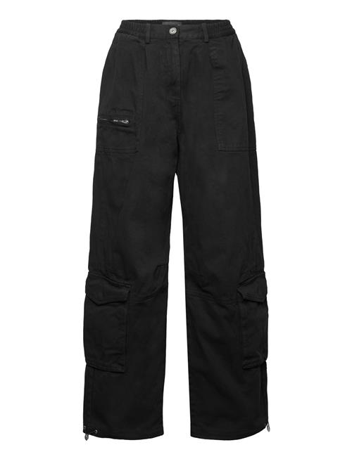 Cotton Boxy Cargo Trousers HAN Kjøbenhavn Black