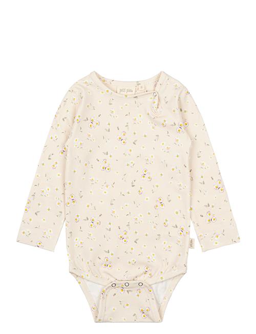 Body L/S Printed Petit Piao Cream