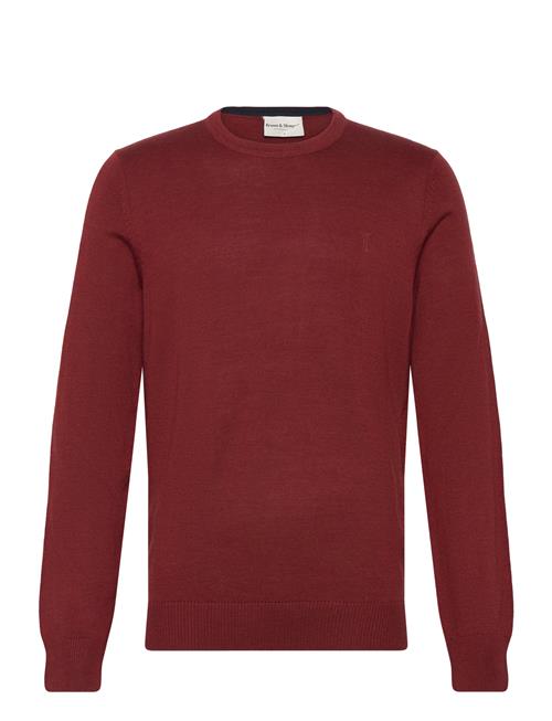 Bs Jupiter Regular Fit Knitwear Bruun & Stengade Red