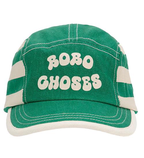 Bobo Choses Kasket - Green Stripes - Light Green