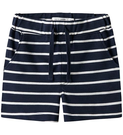 Name It Shorts - NmmVolo - Navy Blazer/White