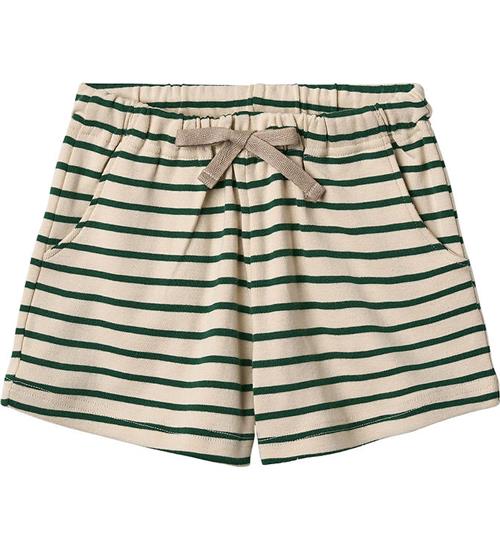 Wheat Shorts - Kalle - Green Stripe