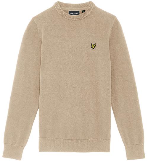 Lyle & Scott Bluse - Strik - Stone