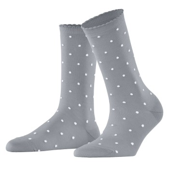 Falke KGaA Falke Strømper Women Spike Dot Socks Grå bomuld Str 39/42 Dame