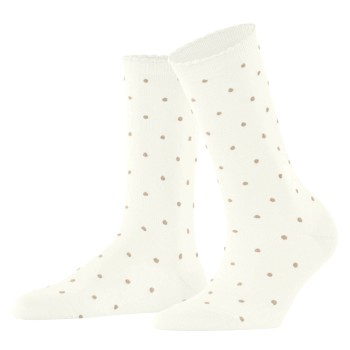 Falke KGaA Falke Strømper Women Spike Dot Socks Benhvid bomuld Str 35/38 Dame