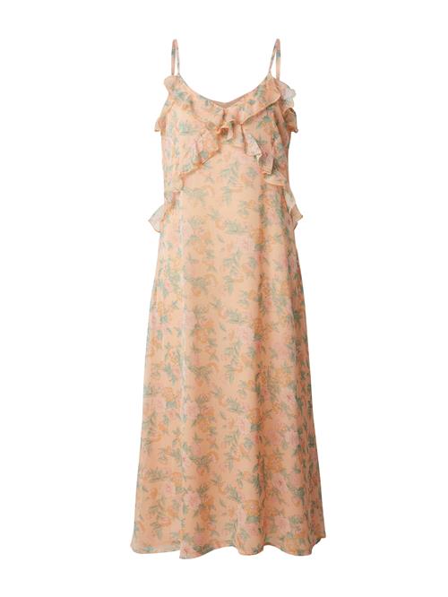 Dorothy Perkins Sommerkjole  jade / fersken / lys pink / hvid