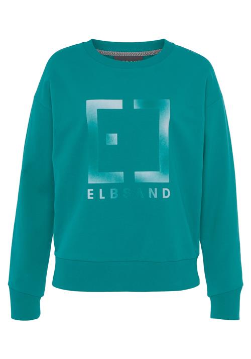 Se Elbsand Sweatshirt  smaragd / offwhite ved About You