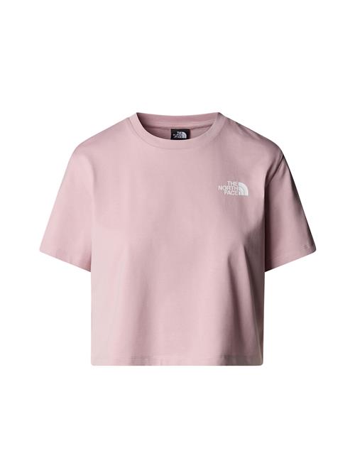 THE NORTH FACE Shirts 'SIMPLE DOME'  lyserød / hvid