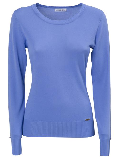 Influencer Pullover  azur