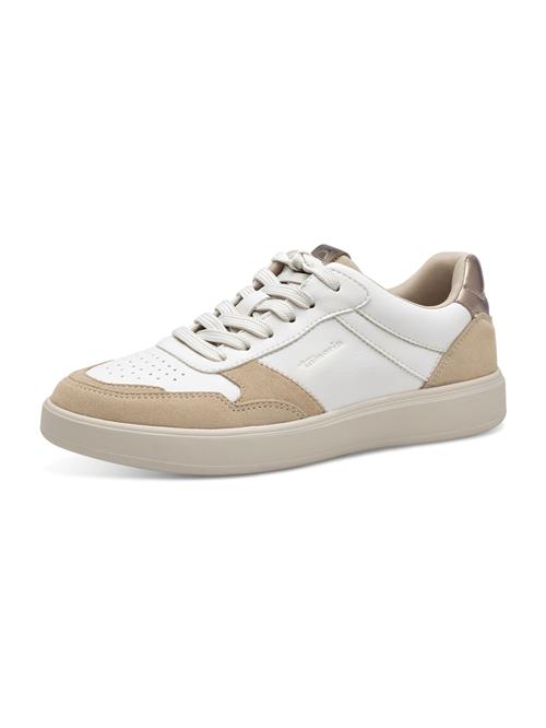 Tamaris Sneaker low  camel / hvid