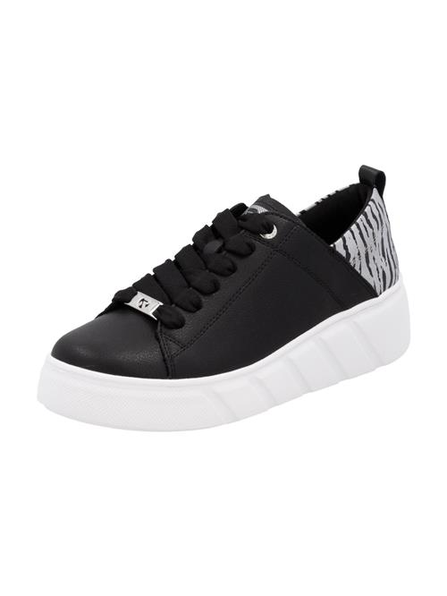 Rieker Sport Sneaker low  lysegrå / sort