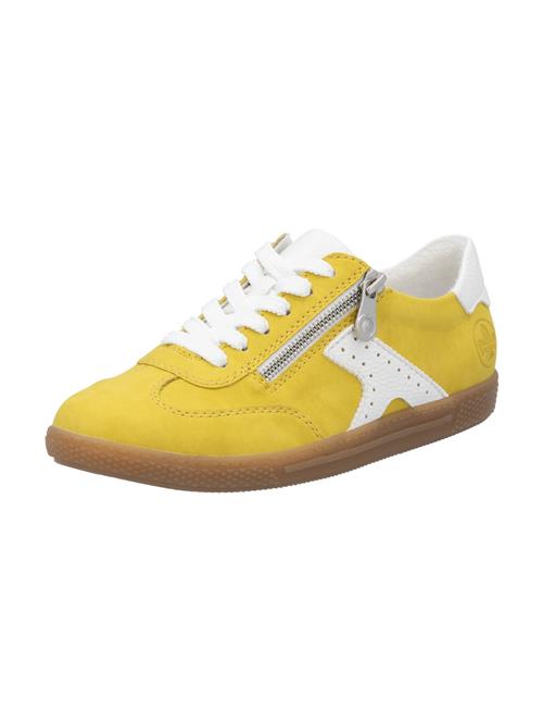 Rieker Sneaker low  gul / hvid