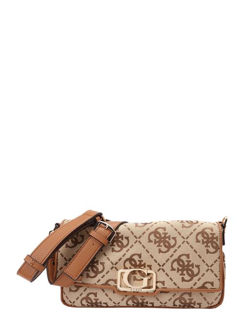 GUESS Skuldertaske 'CIRCE'  beige / brun