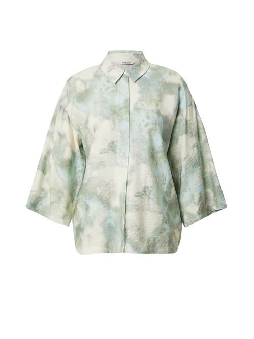 b.young Bluse 'IBINE'  creme / mint