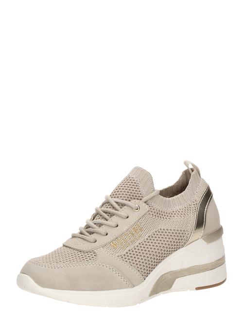 MUSTANG Sneaker low  beige / guld