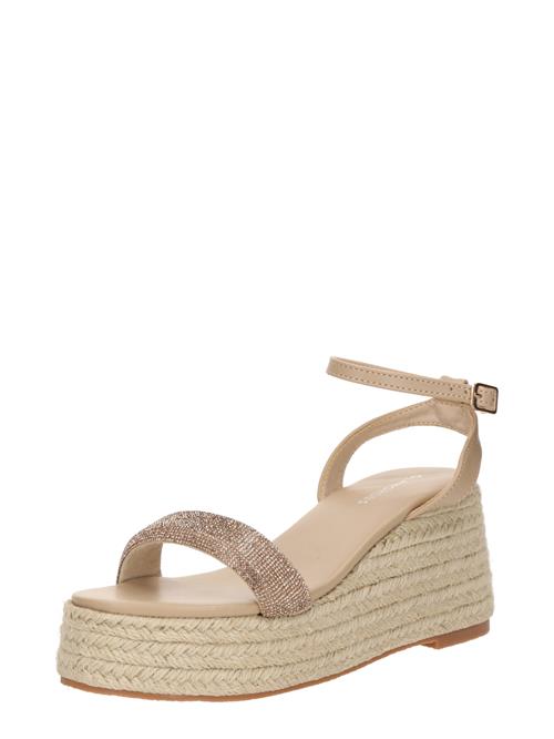 GLAMOROUS Sandaler  beige / guld