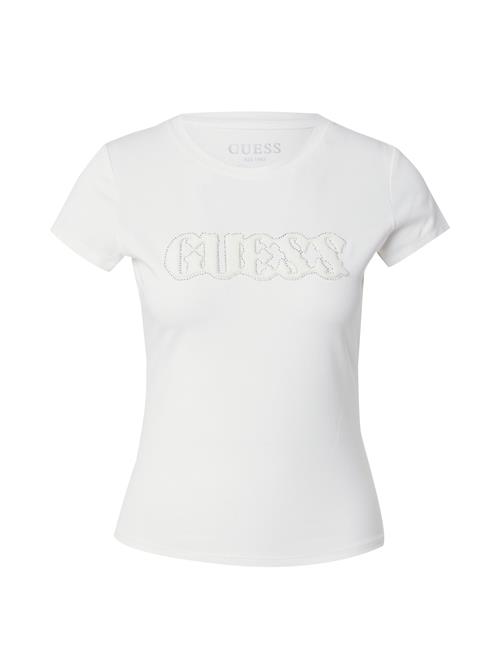 GUESS Shirts 'PONY HAIR'  creme