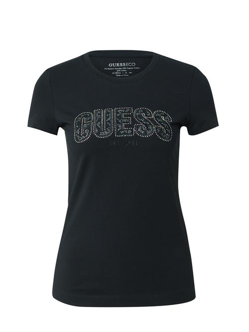 Se GUESS Shirts  sort / sølv ved About You