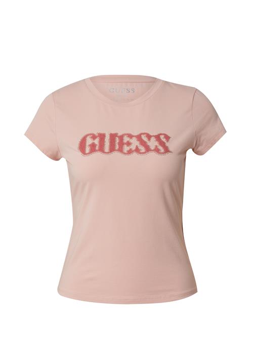 GUESS Shirts 'PONY HAIR'  hindbær / rosé