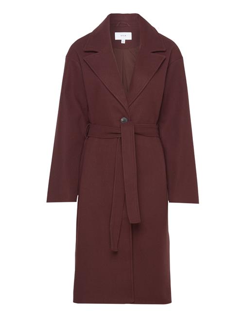 Vipoko Long Coat-Noos Vila Brown