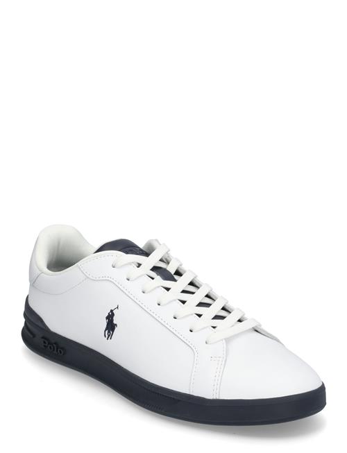 Heritage Court Ii Leather Sneaker Polo Ralph Lauren White