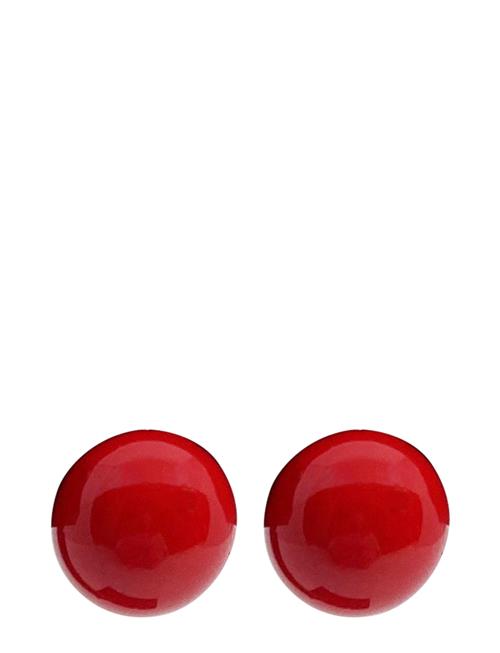 Malou Ear 10 Mm Red Shell Pipol's Bazaar Red