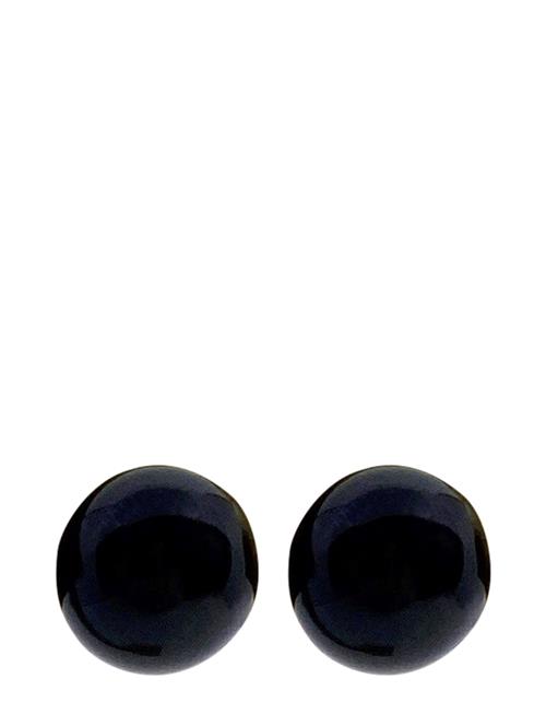 Malou Ear 10 Mm Black Agate Pipol's Bazaar Black