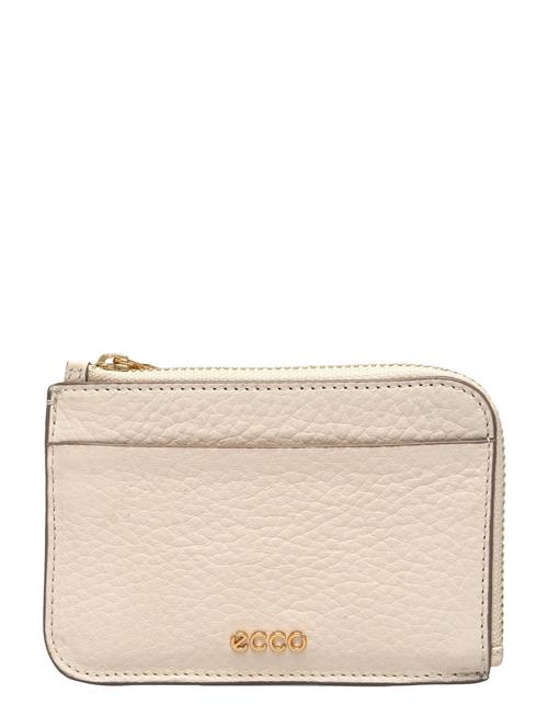 Ecco Card Case Zipped ECCO Cream