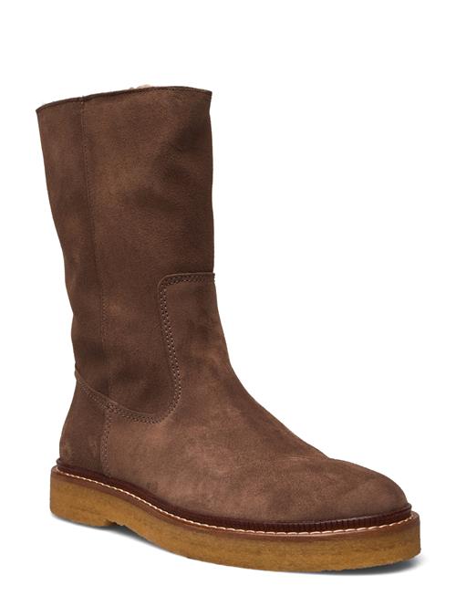 Boots - Flat ANGULUS Brown