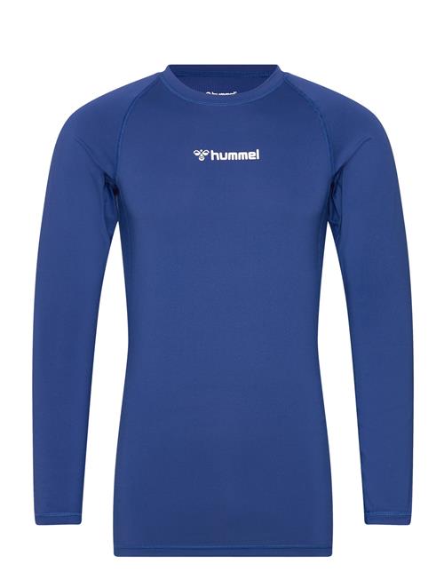 Hmlbl Performance Tee L/S Hummel Blue