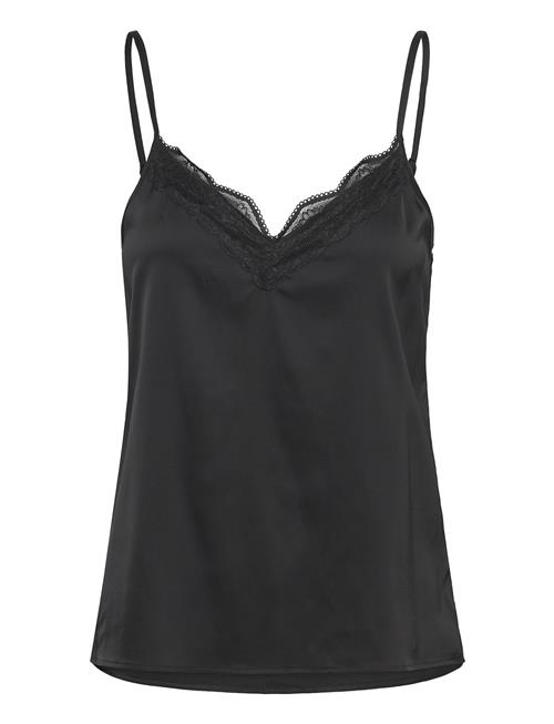 Rhjasmine Sl Night Strap Top Rosemunde Black