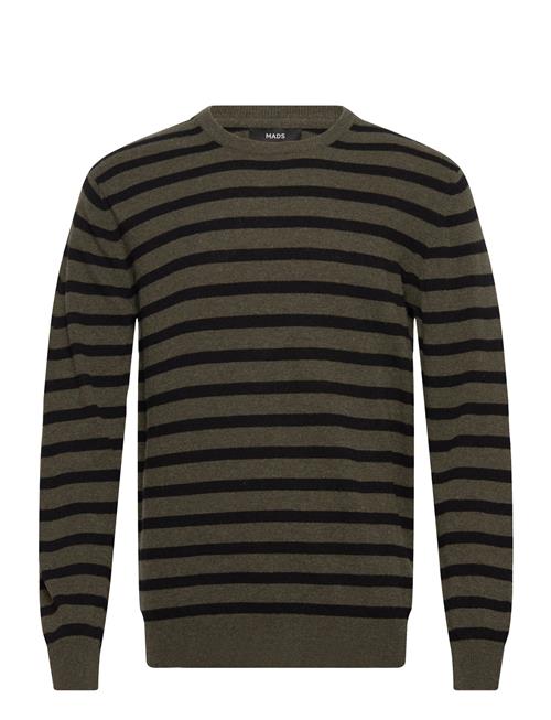 Eco Wool Karsten Stripe Knit Mads Nørgaard Khaki