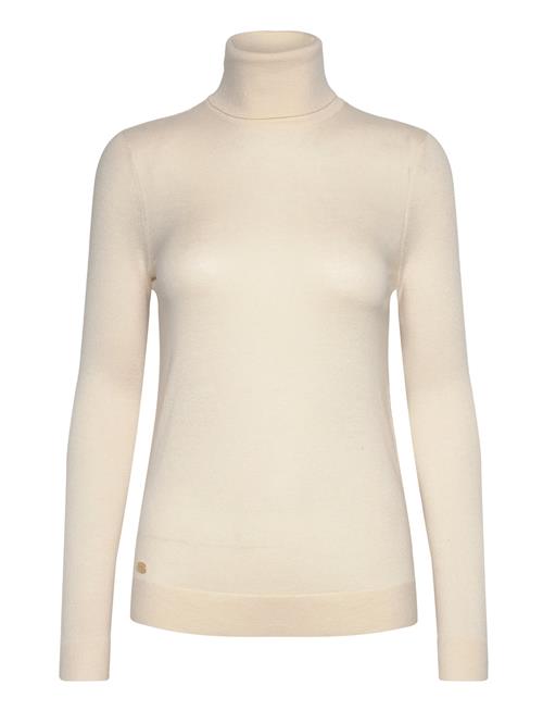 Modal Silk Nylon-Ls Sweater Lauren Ralph Lauren Cream