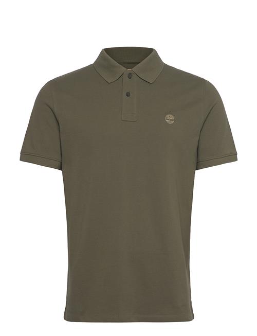 Pique Short Sleeve Polo Timberland Green