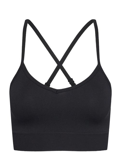 Collective Rib Strap Sports Bra W Craft Black