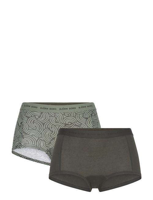 Everyday Cotton Boxer Shorts 2P Björn Borg Patterned