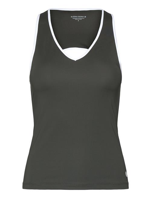 Ace V Neck Tank Top Björn Borg Khaki