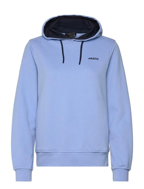 W Musto Logo Hoodie Musto Blue