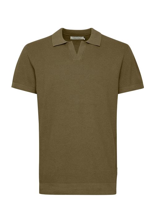 Cfmateo Ss Structured Polo Kni Casual Friday Green