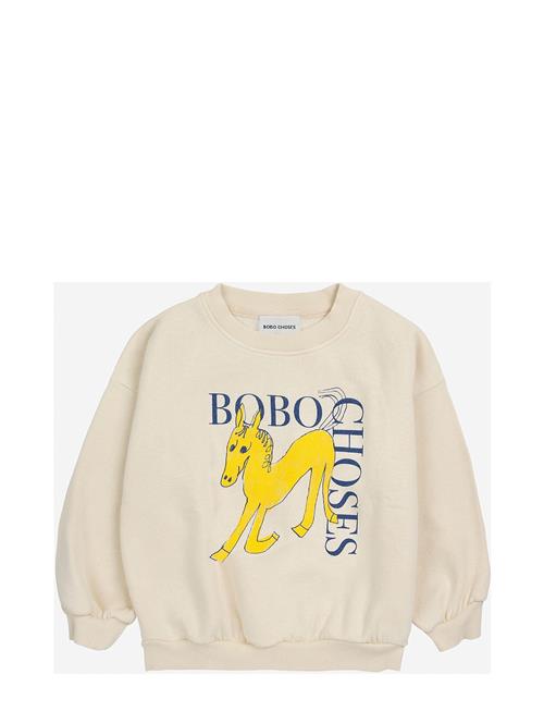 Wonder Horse Sweatshirt Bobo Choses Cream