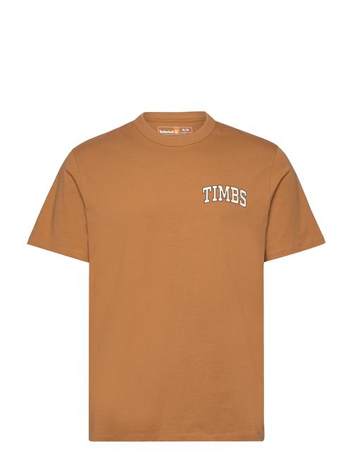 Short Sleeve Chest Timbs Graphic Tee Timberland Brown