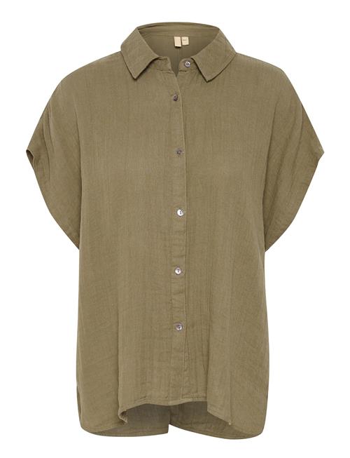 Cumyra Elina Ss Shirt Culture Khaki