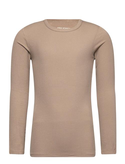 Petriciask T-Shirt Long Sleeve Sofie Schnoor Baby And Kids Beige