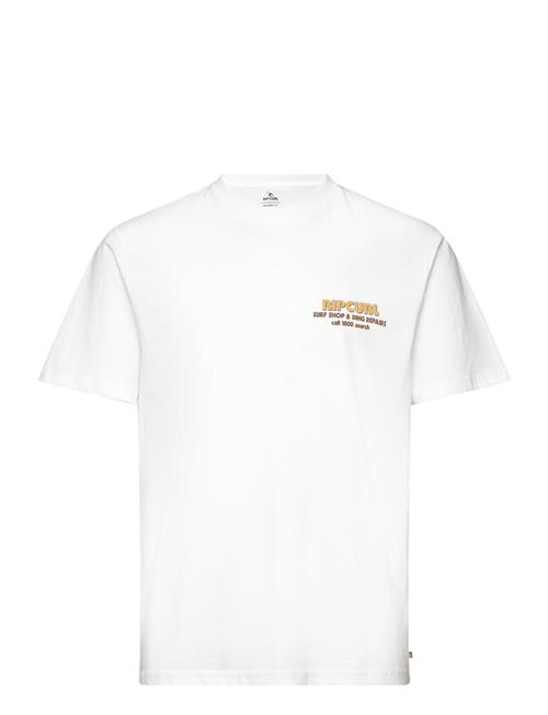 Surf Revival Ding Repair Tee Rip Curl White