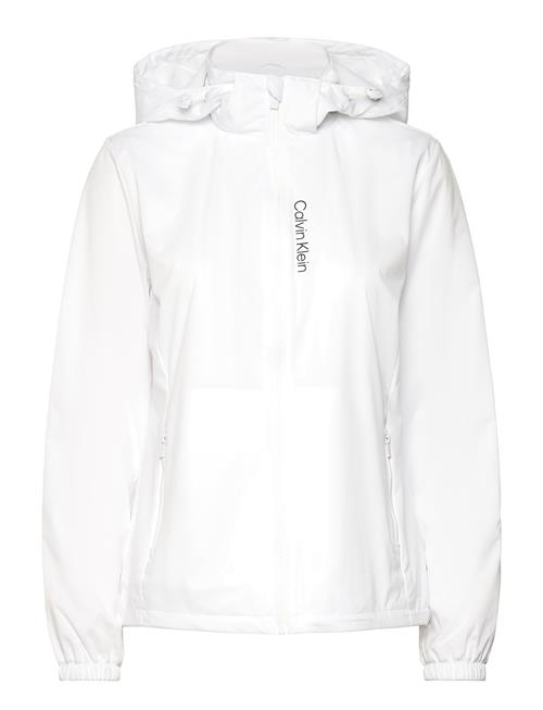 Oso Hooded Windbreaker Calvin Klein Golf White