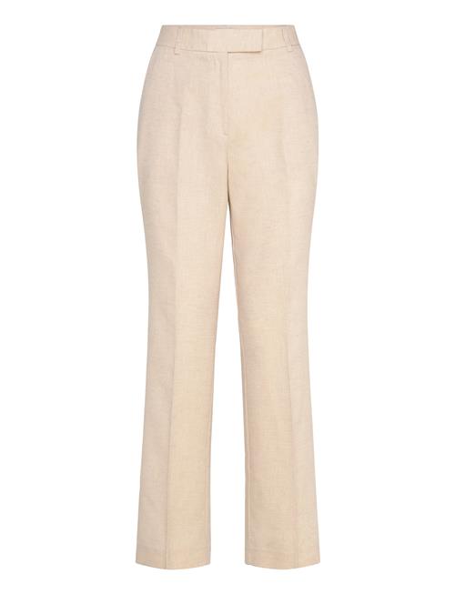 Se Bs Doris Suit Pants Bruun & Stengade Beige ved Booztlet