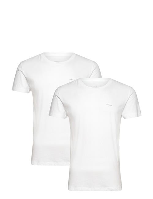 C-Neck T-Shirt 2-Pack GANT White